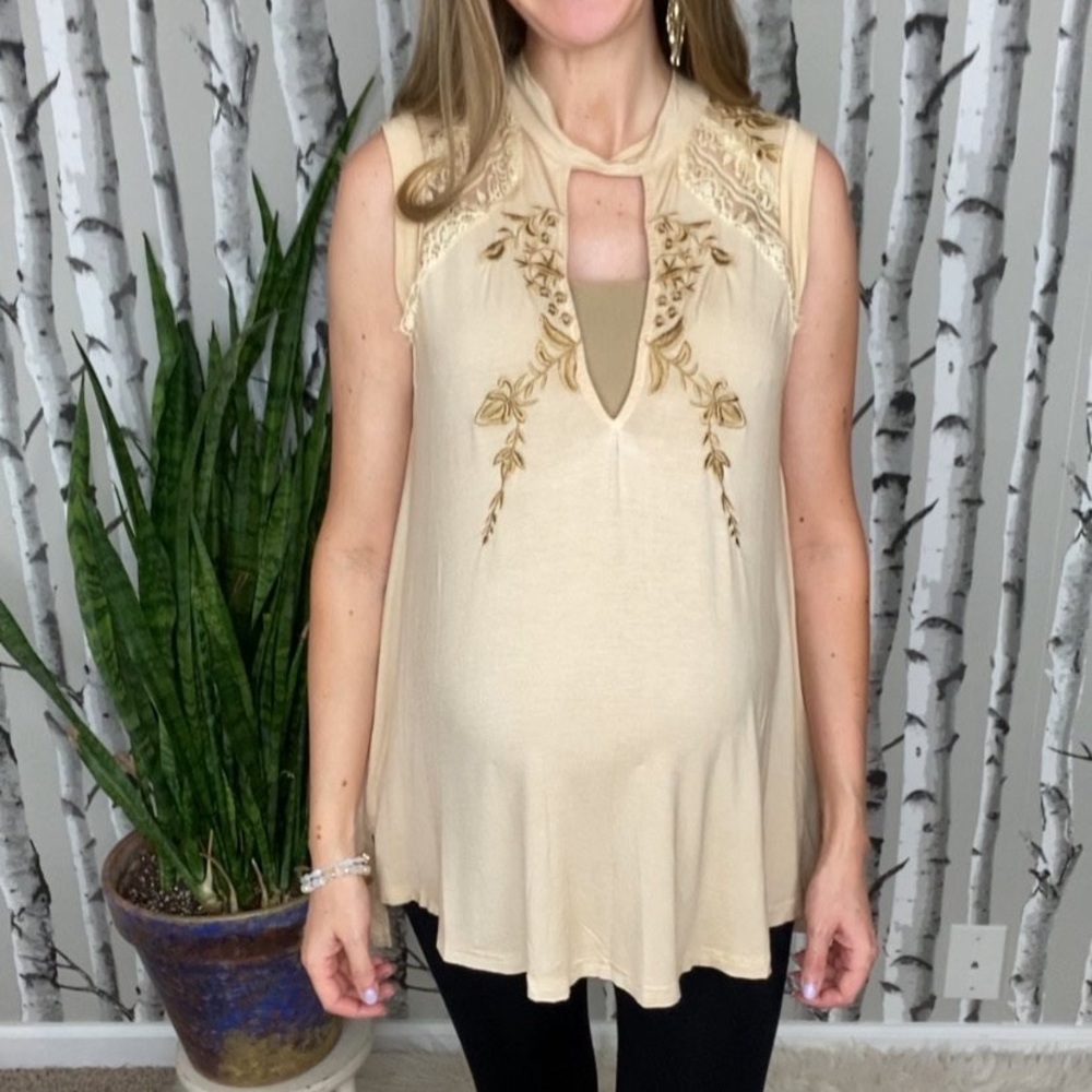 Cream Top (not maternity)